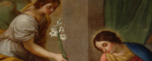 Salutation de l'ange - Accueil de Marie