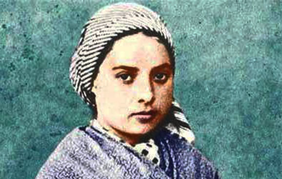 St. Bernadette Soubirous chosen by Our Lady of Lourdes