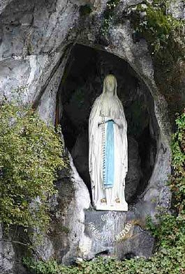 St. Bernadette Soubirous chosen by Our Lady of Lourdes