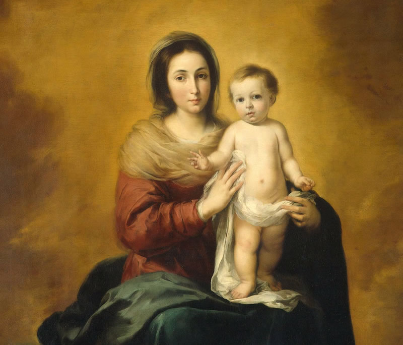 Mary and son