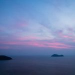 Ciel rose et bleu, crépuscule par Daniel Lerman (unsplash.com)