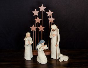 Crèche de Noël par Debby Hudson (unsplash.com)