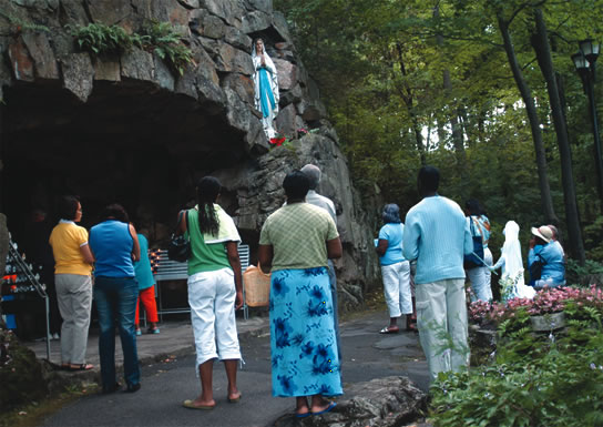 Grotte du sanctuaire